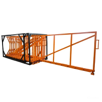 Стеллаж для вертикального хранения листового металла 2,5х1,25_1т_6к